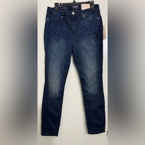 $ 119 NYDJ Ami Lift Tuck Technology Skinny Jeans Women's Size 12 Dark Wash NWT